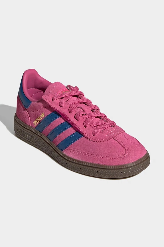 Dječje kožne tenisice adidas Originals HANDBALL SPEZIAL KI4024 roza SS26