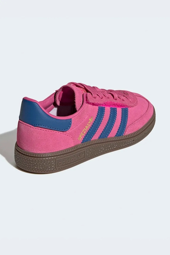 Dječaci Dječje kožne tenisice adidas Originals HANDBALL SPEZIAL KI4024 roza