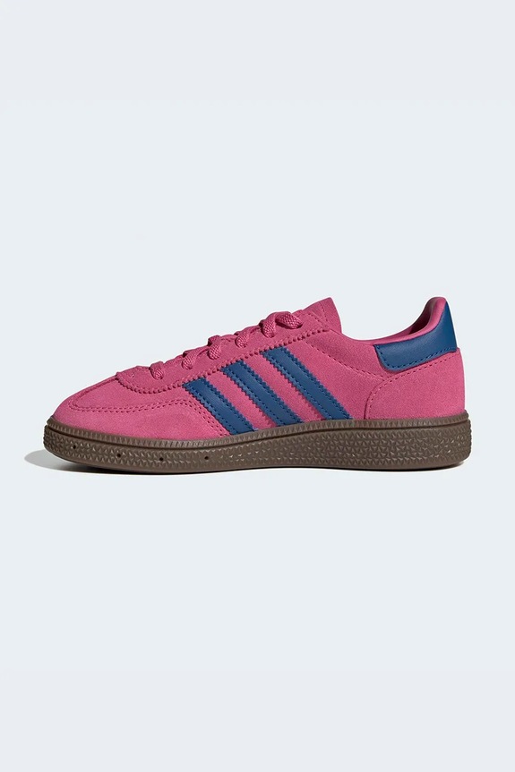Dječje kožne tenisice adidas Originals HANDBALL SPEZIAL roza KI4024
