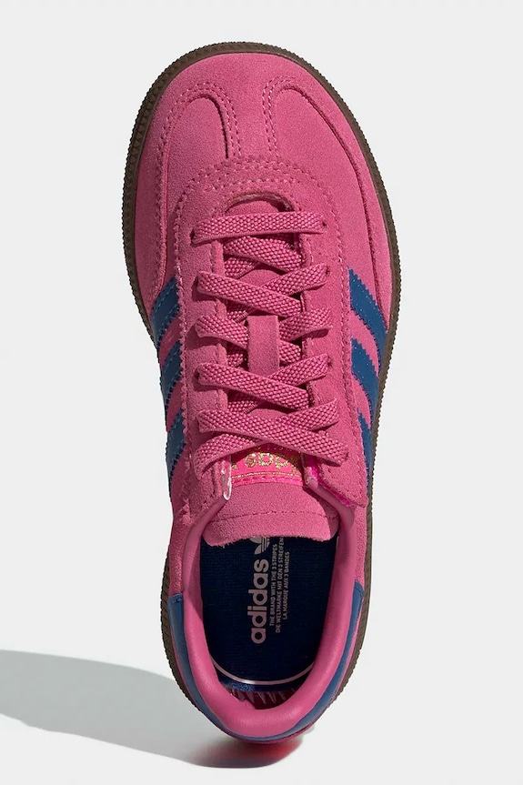 Dječje kožne tenisice adidas Originals HANDBALL SPEZIAL KI4024 roza