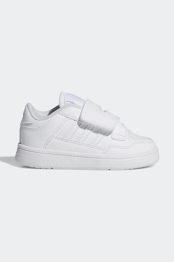 Detské tenisky adidas Originals RAPID COURT usňová koža biela KI8863