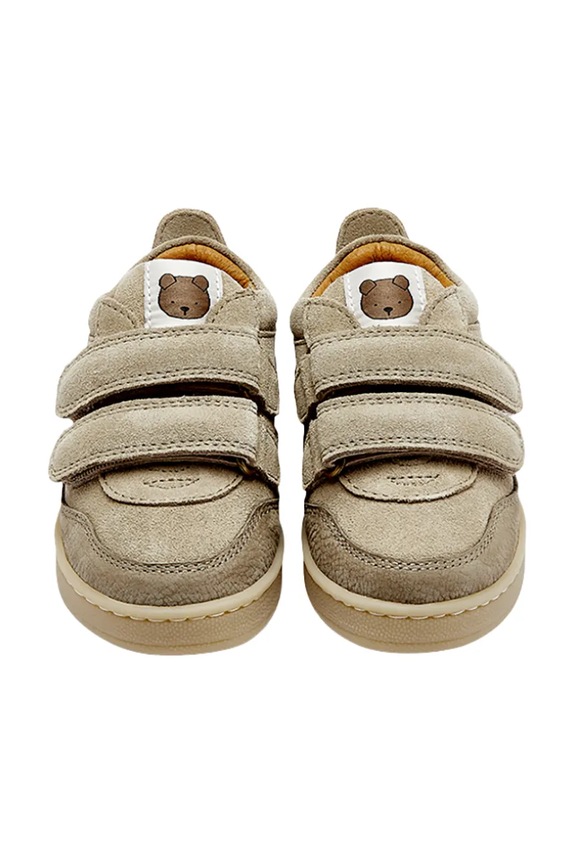 BIMBA Donsje sneakers in camoscio per bambini Pivalo Sneakers Bear 1505601 beige