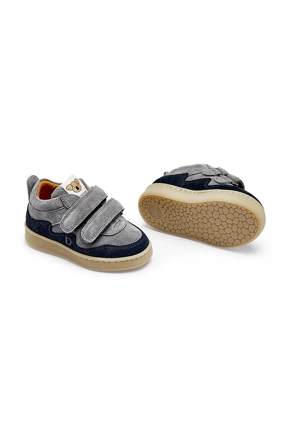 Donsje sneakersy zamszowe dziecięce Pivalo Sneakers Koala niska szary 1505602