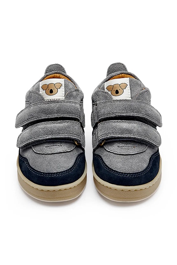 Chłopiec Donsje sneakersy zamszowe dziecięce Pivalo Sneakers Koala 1505602 szary