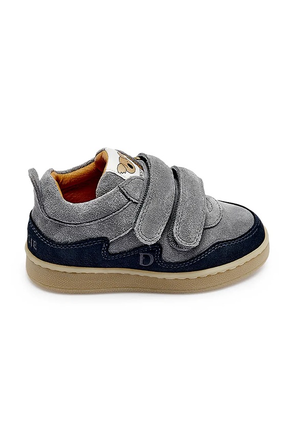 Donsje sneakersy zamszowe dziecięce Pivalo Sneakers Koala 1505602 szary