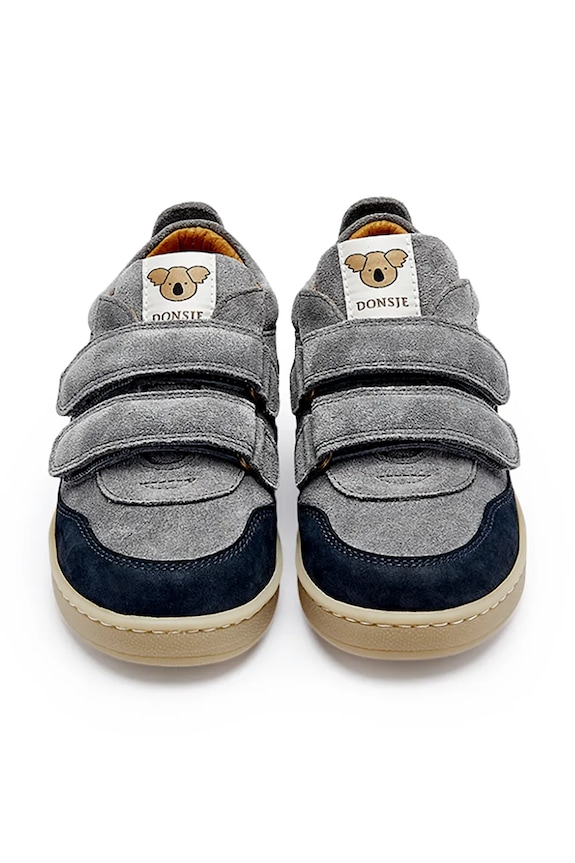 Chłopiec Donsje sneakersy zamszowe dziecięce Ivalo Sneakers Koala 2032702 szary