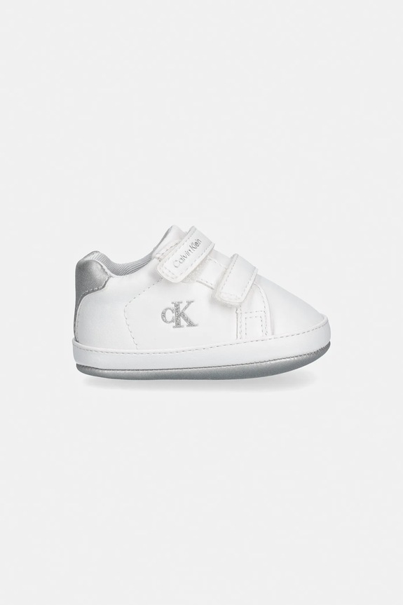 Βρεφικά παπούτσια Calvin Klein Jeans V0A9.83201 λευκό SS26