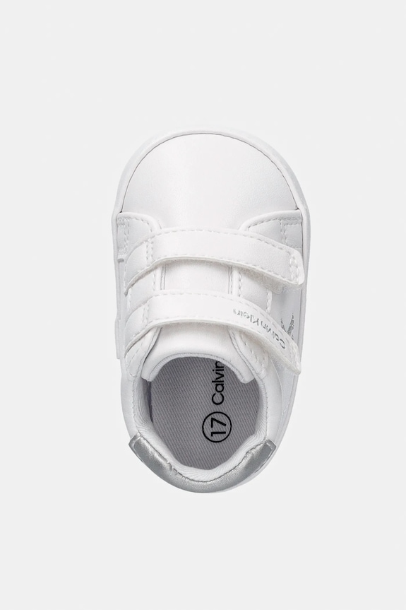 Βρεφικά παπούτσια Calvin Klein Jeans λευκό V0A9.83201