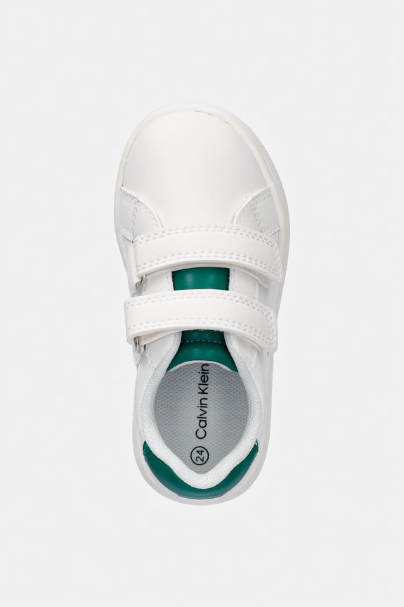 Calvin Klein Jeans gyerek sportcipő fehér V1X9.83276