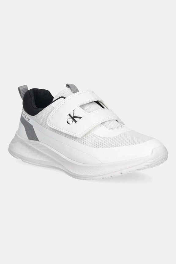 Παιδικά sneakers Calvin Klein Jeans συνθετικό λευκό V1X9.83308.30.34