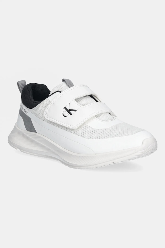 Παιδικά sneakers Calvin Klein Jeans συνθετικό λευκό V1X9.83308.30.34