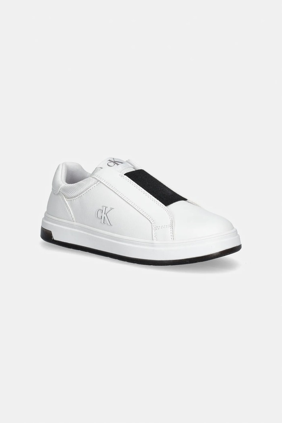 Dječje tenisice Calvin Klein Jeans tekstil bijela V3X9.83295.30.34