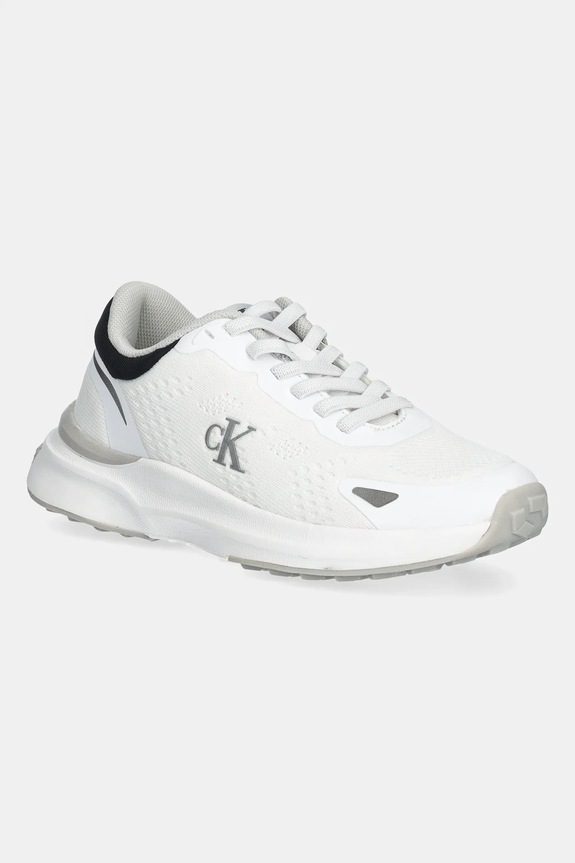 Παιδικά sneakers Calvin Klein Jeans συνθετικό λευκό V3X9.83311.30.34