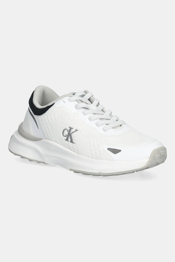 Παιδικά sneakers Calvin Klein Jeans συνθετικό λευκό V3X9.83311.30.34