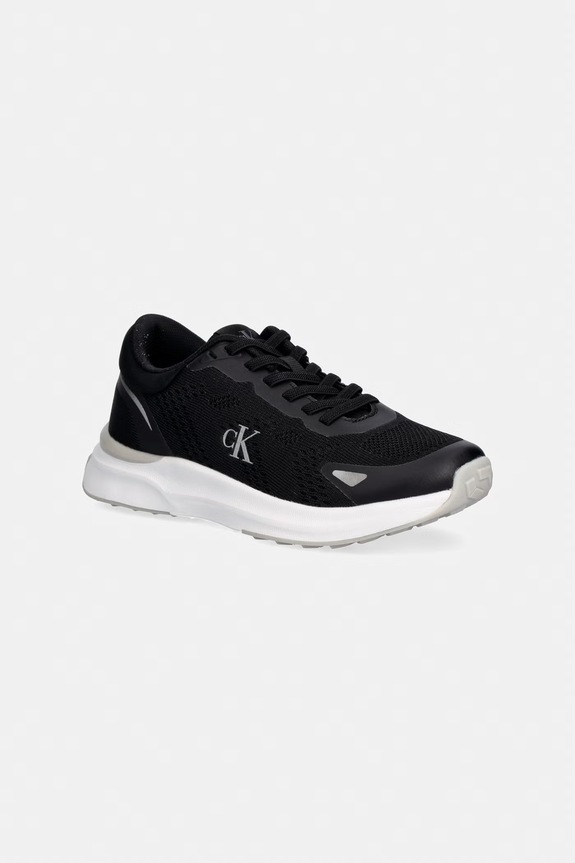 Calvin Klein Jeans sneakersy dziecięce syntetyczny czarny V3X9.83311.30.34