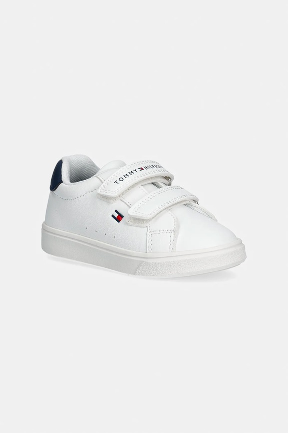 Tenisice Tommy Hilfiger na čičak bijela T1X9.34338