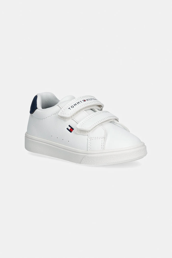 Tenisice Tommy Hilfiger na čičak bijela T1X9.34338