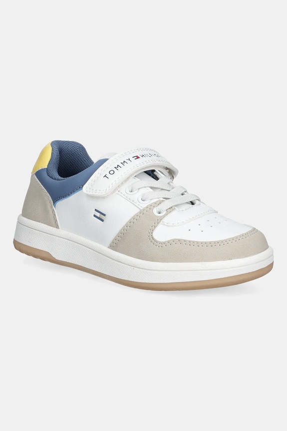 Παιδικά sneakers Tommy Hilfiger Planet friendly λευκό T1X9.34345.20.29