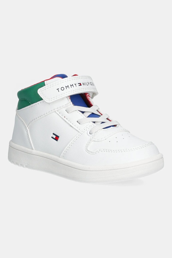 Παιδικά sneakers Tommy Hilfiger Planet friendly λευκό T1X9.34347.24.29