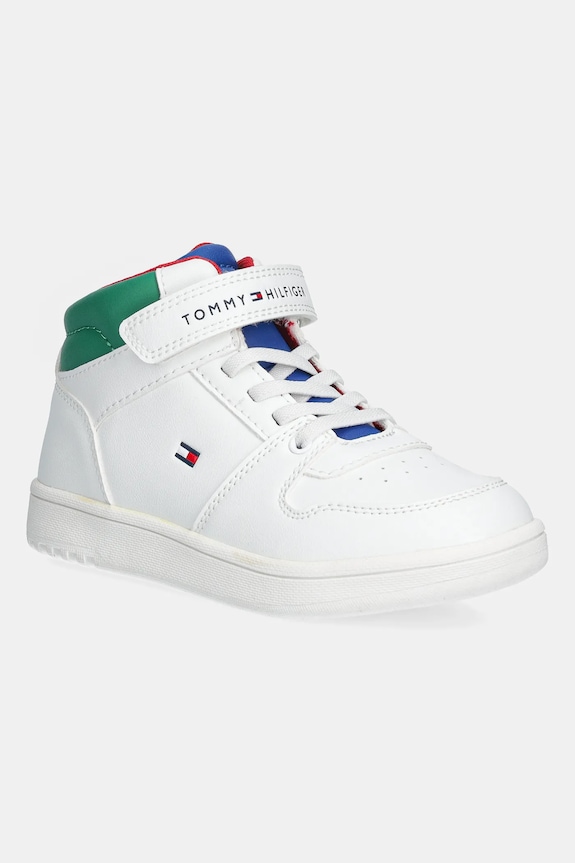Παιδικά sneakers Tommy Hilfiger Planet friendly λευκό T1X9.34347.30.34