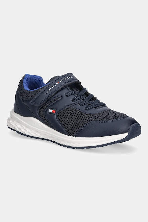 Παιδικά sneakers Tommy Hilfiger συνθετικό σκούρο μπλε T3X9.34378.30.34