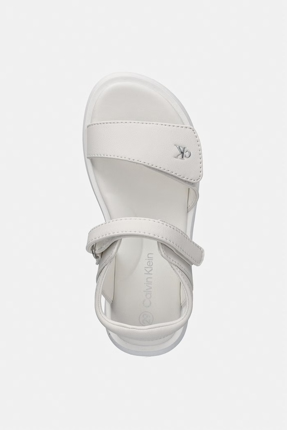Detské sandále Calvin Klein Jeans biela V1A2.83240.20.29