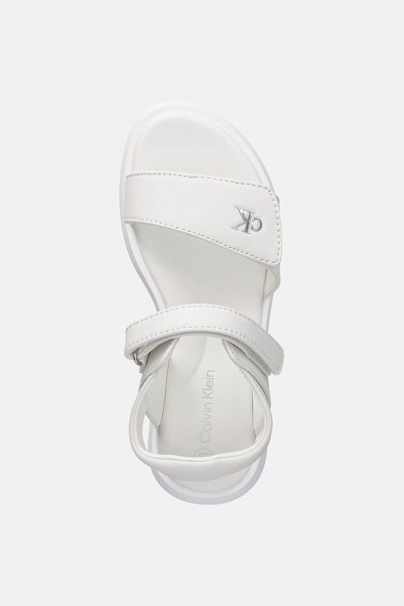 Calvin Klein Jeans sandale copii alb V1A2.83240.30.34