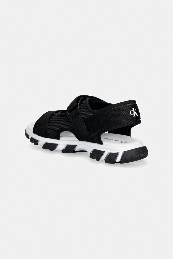 Chlapec Detské sandále Calvin Klein Jeans V1B2.83321.24.34 čierna