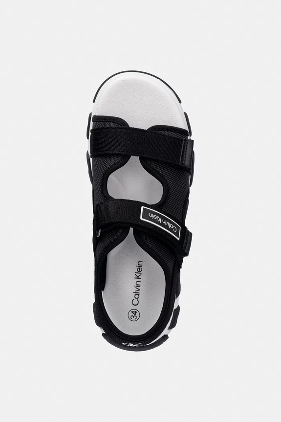 Detské sandále Calvin Klein Jeans čierna V1B2.83321.24.34