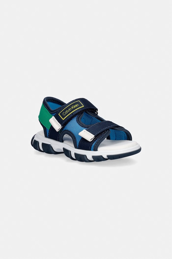 Calvin Klein Jeans sandale copii textil albastru V1B2.83321.20.23