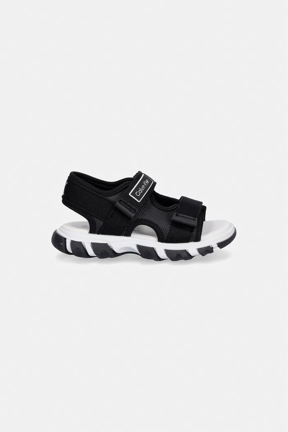 Detské sandále Calvin Klein Jeans V1B2.83321.20.23 čierna SS26