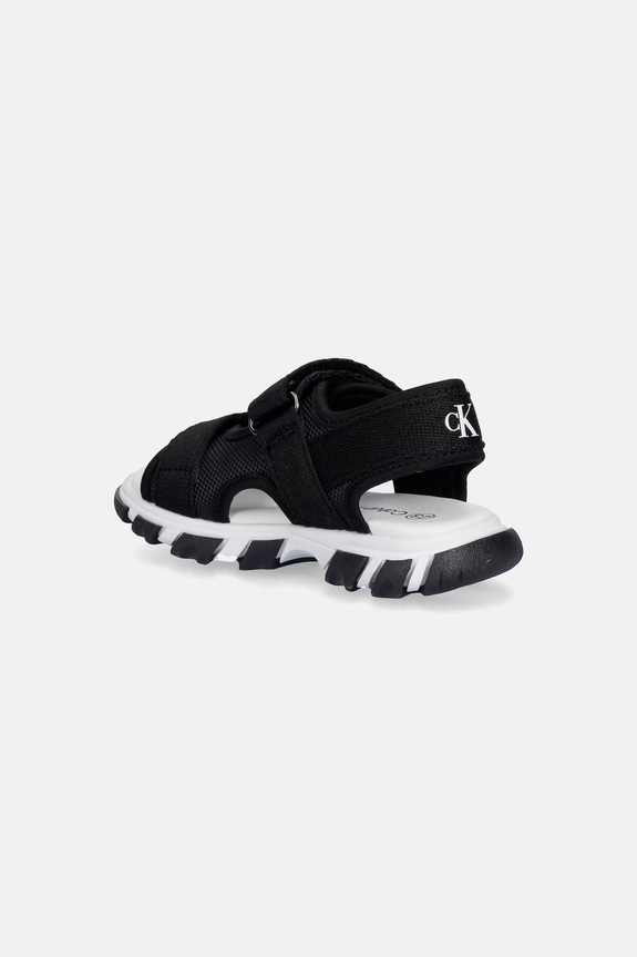 Chlapec Detské sandále Calvin Klein Jeans V1B2.83321.20.23 čierna