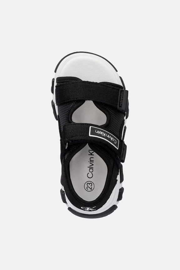 Detské sandále Calvin Klein Jeans čierna V1B2.83321.20.23