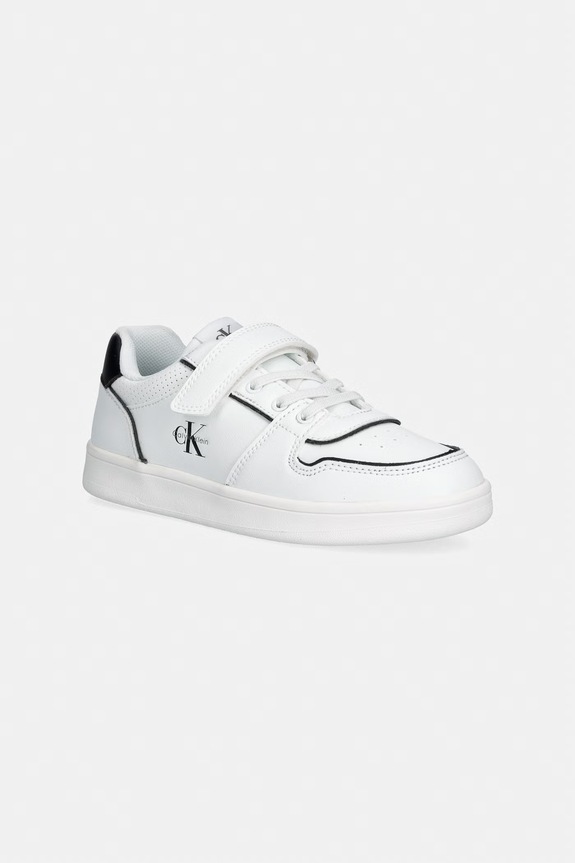 Dječje tenisice Calvin Klein Jeans niska bijela V1X9.83278.30.34