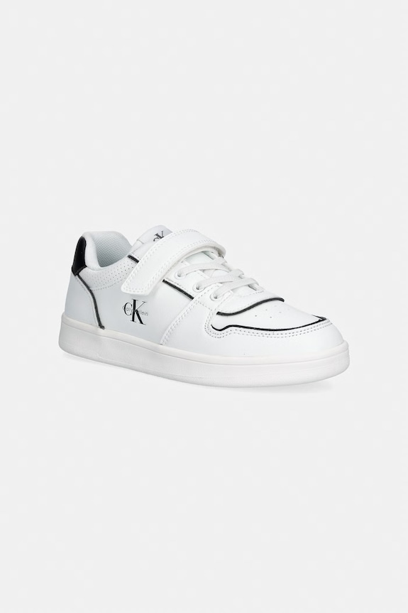 Dječje tenisice Calvin Klein Jeans niska bijela V1X9.83278.30.34