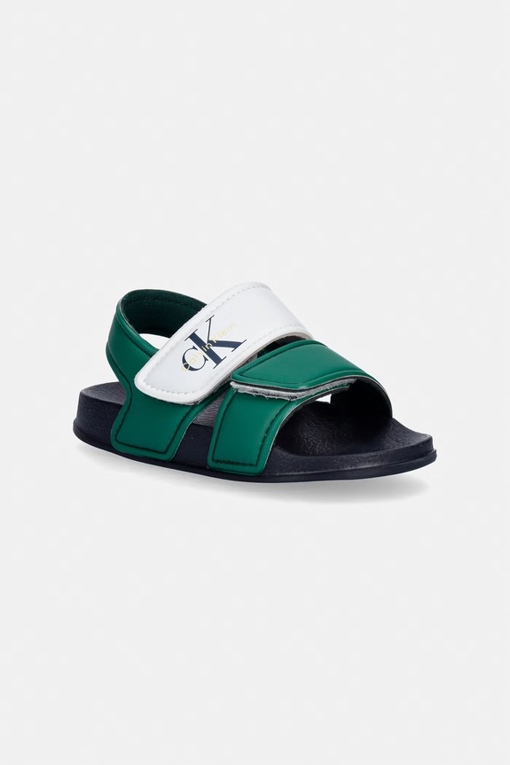 Calvin Klein Jeans sandale copii verde V1XF.83330.22.26