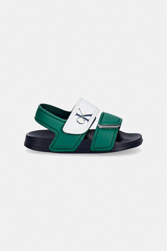 Calvin Klein Jeans sandale copii V1XF.83330.22.26 verde SS26