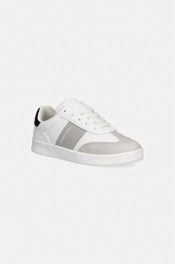 Calvin Klein Jeans sneakers pentru copii sintetic alb V3X9.83287.30.34