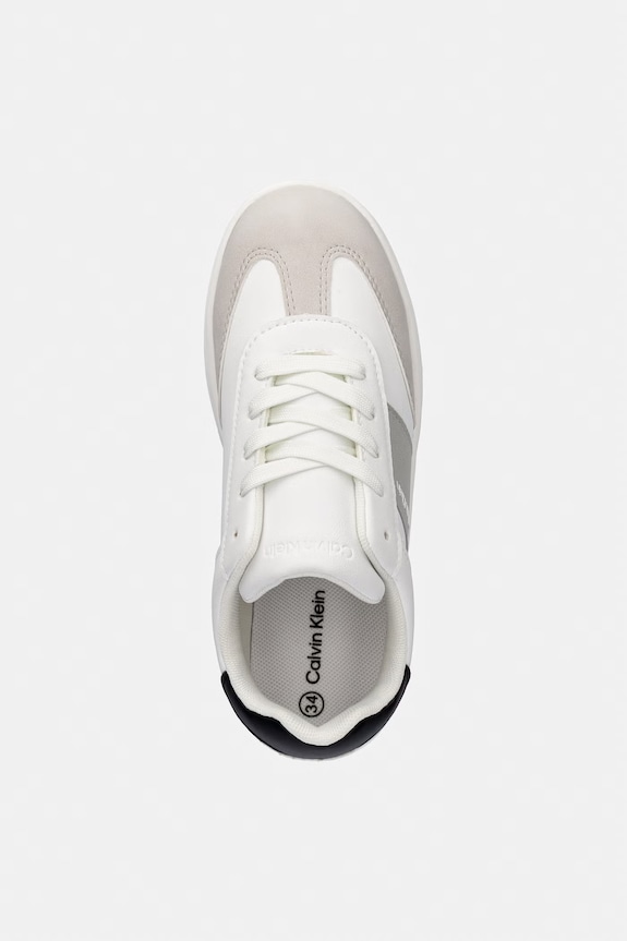 Calvin Klein Jeans sneakers pentru copii alb V3X9.83287.30.34