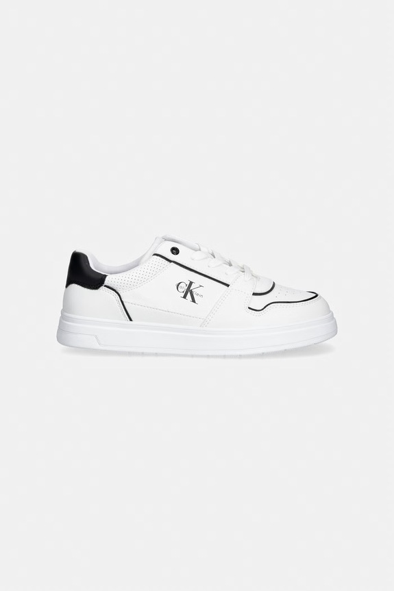 Calvin Klein Jeans sneakers pentru copii V3X9.83297 alb SS26
