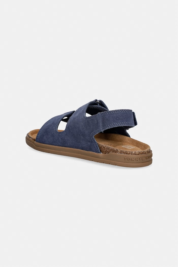 Chlapec Detské semišové sandále Tommy Hilfiger T3X2.34394.22.34 tmavomodrá