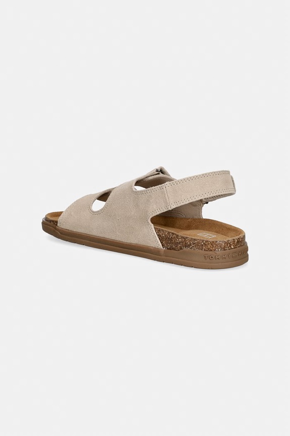 Chlapec Detské semišové sandále Tommy Hilfiger T3X2.34394.35.41 béžová