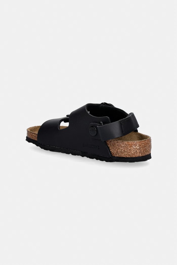 Chłopiec Birkenstock sandały dziecięce Milano AS Kids BF 1032009.24.35 czarny