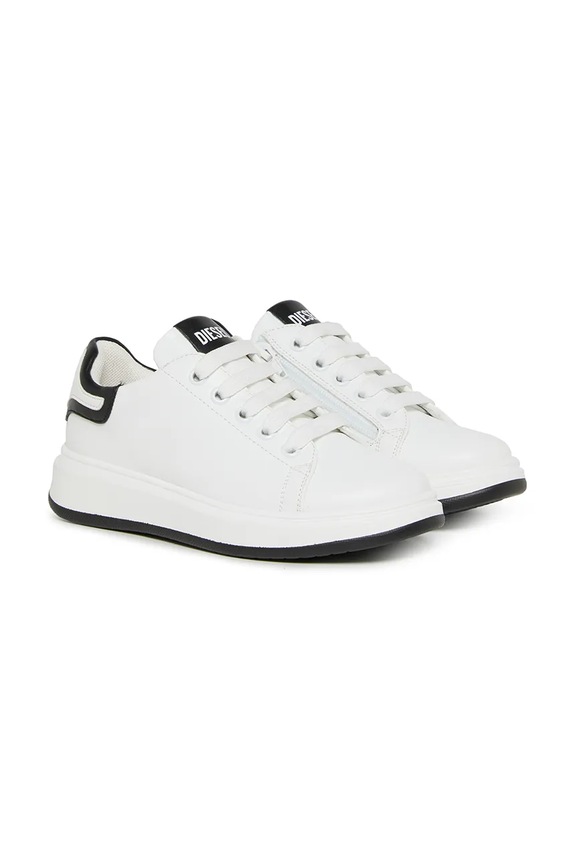 Diesel sneakersy dziecięce S-MEQUIPLA SNEAKERS BC1075.KF004.36.40 biały SS26