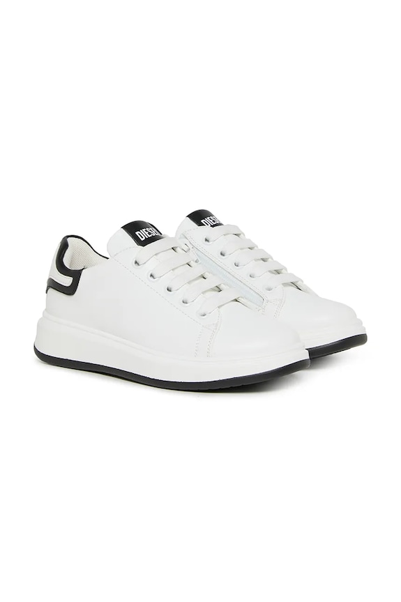 Diesel sneakersy dziecięce S-MEQUIPLA SNEAKERS BC1075.KF004.36.40 biały SS26
