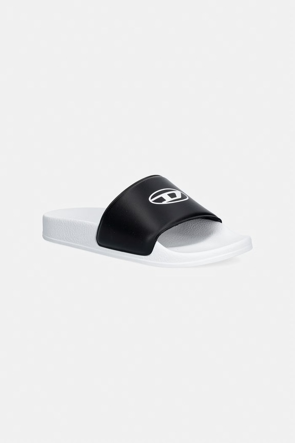 Diesel papuci pentru copii SA-BWOVALF SANDALS alb BC1082.KF020.36.40