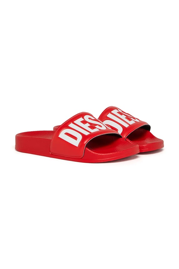 Diesel detské šľapky SA-BWBISQOF SANDALS BC1084.KF019.36.40 červená SS26