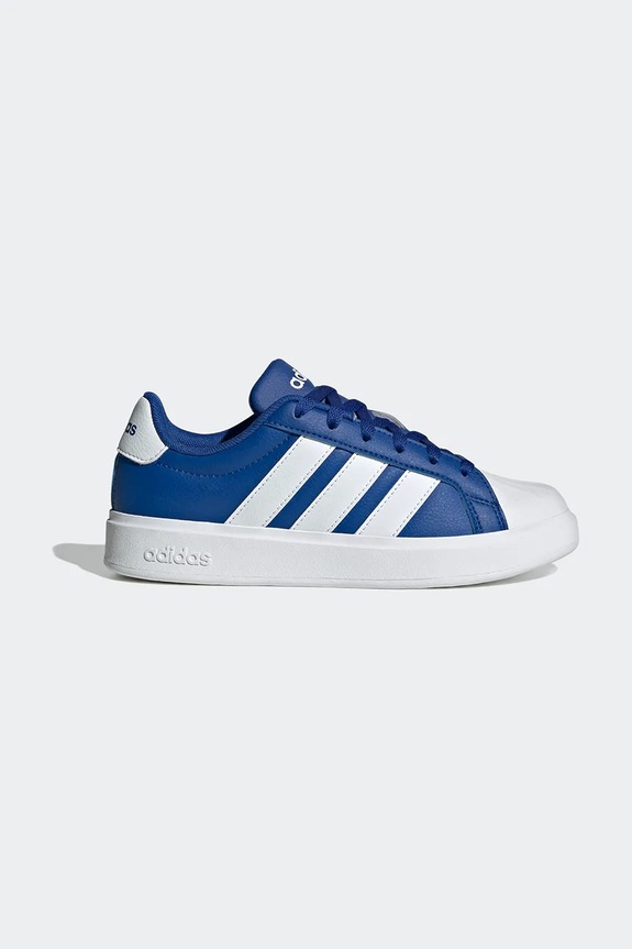 Παιδικά sneakers adidas STREETTALK απομίμηση λείου δέρματος μπλε JQ8611
