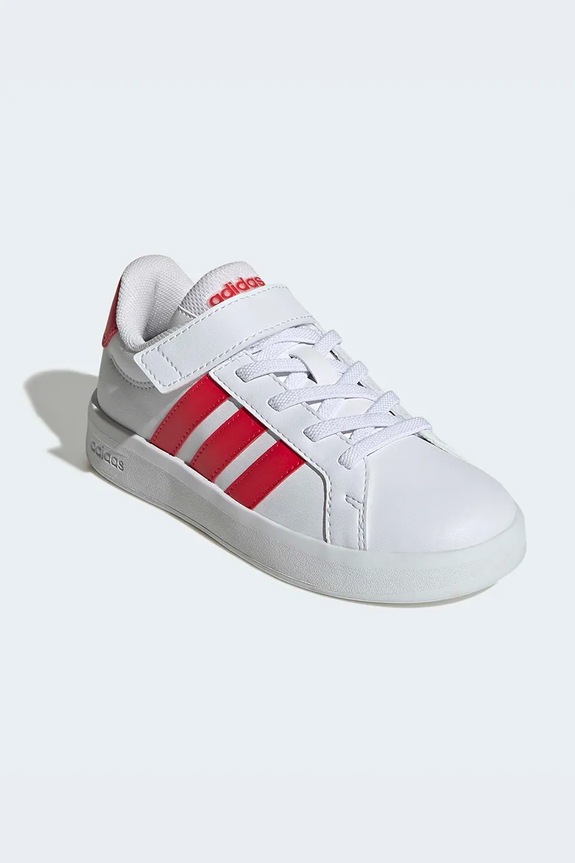 Otroške superge adidas GRAND COURT 3.0 JS4872 bela SS26