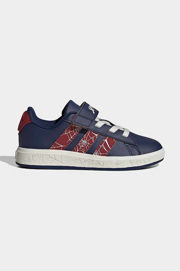 Παιδικά sneakers adidas GRAND COURT SPIDER-MAN χαρακτήρες παραμυθιού σκούρο μπλε JS2343